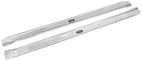 1968 - 1972 Chevelle Door Jamb Sill Plates, 2 Door, Pair