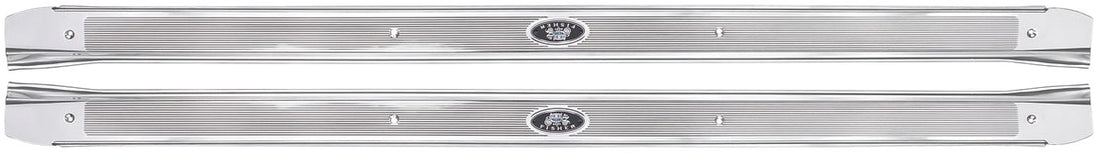 1968 - 1972 Chevelle Door Jamb Sill Plates, 2 Door, Pair, Angle 2