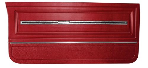 1966 Chevelle Front Door Panels, 2 Door Pre-Assembled, Colors, Pair
