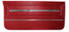 1966 Chevelle Front Door Panels, 2 Door Pre-Assembled, Colors, Pair
