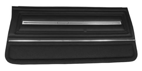 1966 Chevelle Front Door Panels, 2 Door Pre-Assembled, Colors, Pair, Angle 2