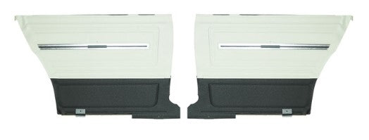 1966 Chevelle Rear Side Panels, 2 Door Coupe, Pre-Assembled, Colors, Pair, Angle 2