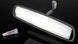 Interior Rear View Mirror Assembly, Stainless Steel Backing with Arm, Angle 2