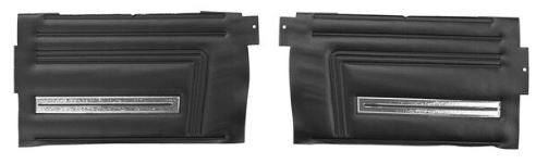 1966 Chevelle Convertible Rear Upper Side Panels, Colors, Pair