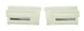 1966 Chevelle Convertible Rear Upper Side Panels, Colors, Pair, Angle 2