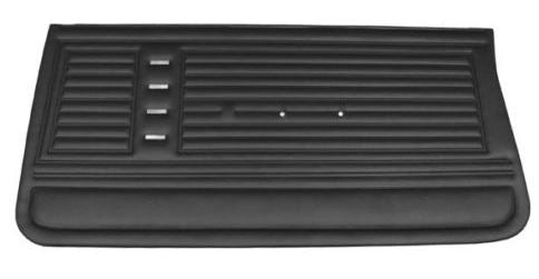 1967 Chevelle Pre-Assembled Front Door Panels, 2 Door Coupe or Convertible, Pair, Angle 2