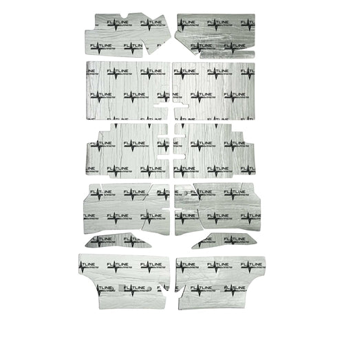 1968 - 1972 Chevelle Floor Insulation and Sound Dampening Kit, Angle 2
