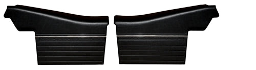 1969 Chevelle Rear Side Panels, Assembled, Convertible, Pair