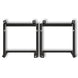 1966 - 1972 Chevelle, w/Factory Bucket Seats to CUSTOM SPORT MOD Bucket Seat Mount Brackets, 1 Pair