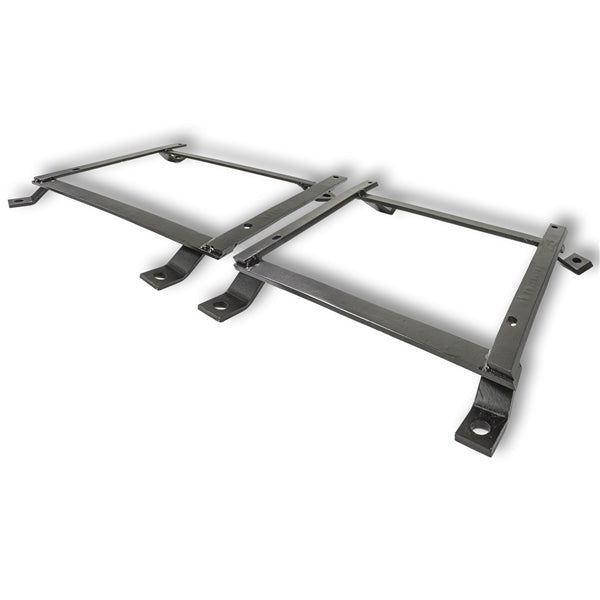 1966 - 1972 Chevelle, w/Factory Bucket Seats to CUSTOM SPORT MOD Bucket Seat Mount Brackets, 1 Pair, Angle 2