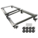 1966 - 1972 Chevelle with Factory Bench Seat to CUSTOM SPORT MOD Bucket Seats Mounting Brackets, Pair, Angle 2