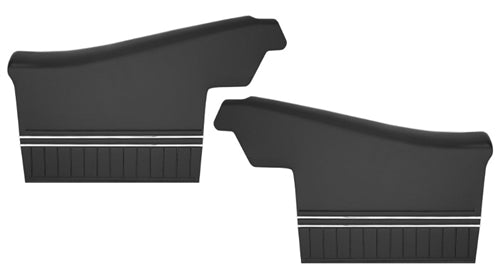 1971 - 1972 Chevelle Rear Side Panels, Assembled, Convertible, Pair