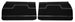 1971 - 1972 Chevelle Front Door Panels, Assembled, 2 Door Coupe & Convertible, Pair