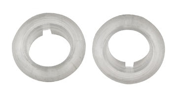 1964 - 1966 Chevelle Door Lock Knob Ferrules, Pair