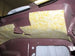 1968 - 1972 Chevelle Under Dash Metal Jute Insulation, Angle 3