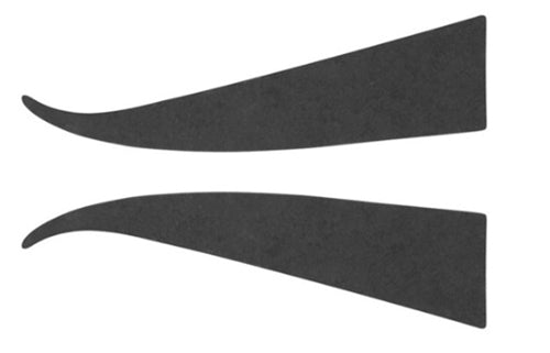 1966 (Early Production) Chevelle Headliner, Basketweave Material with Sail Panel Boards, 1st Design, Angle 2