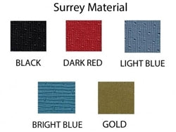 1967 Chevelle Headliner Material with Sail Panels, Basketweave, 1st Design, Choose Your Color, Angle 3