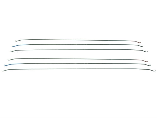 1968 Chevelle Headliner Bow Rods Set, 6 Pieces