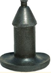 Firewall Insulation Pad Rubber Plug Fastener 3868790, 4 Piece Set, Angle 4