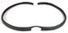 1968 - 1972 Chevelle Headliner Trim Molding, 2 Door Hardtop, Front, Angle 2