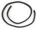 1968 - 1972 Chevelle REAR Headliner Trim Molding, 2 Door Hardtop, Angle 2