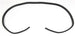1968 - 1972 Chevelle REAR Headliner Trim Molding, 2 Door Hardtop, Angle 3