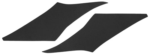 1968 -1969 Chevelle Headliner Sail Panel Set, Correct Ribbed Pattern Material, BLACK Pair