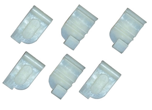 1968 - 1972 Chevelle and Nova Headliner Rod Bow Clips, 6 Piece Set