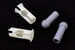 1964 - 1972 Chevelle Sunvisor Tips and Bushings Set, 4 Pieces, Angle 2