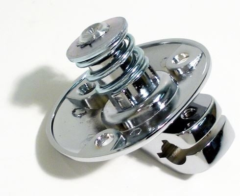 Sunvisor Chrome Support Bracket, Each, Angle 2