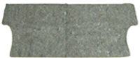 1966 - 1967 Chevelle Rear Seat To Trunk Divider Board Insulation