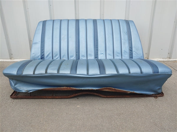 1965 - 1967 Chevelle Convertible Rear Back Seat, Original GM Used, Angle 14