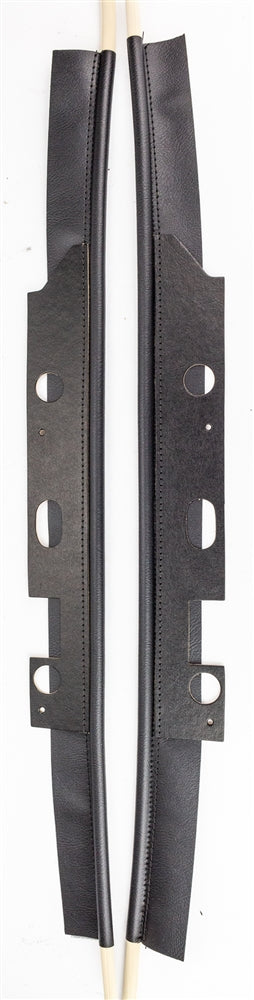 1968 - 1969 Chevelle Door Jamb Windlace Trims, OE Style, CONVERTIBLE, Pair