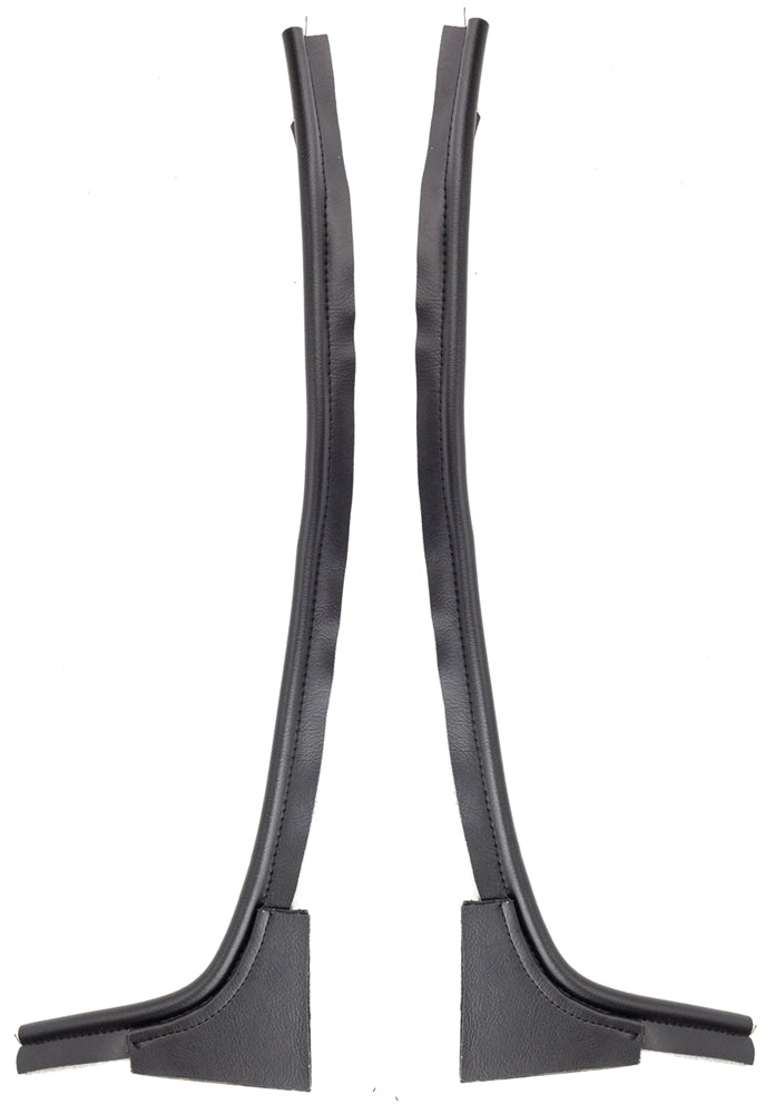 1970 - 1972 Chevelle Door Jamb Windlace Trims, OE Style, Pair