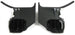 1968 - 1972 Chevelle Kick Panel Set without Air Conditioning, Black, Pair