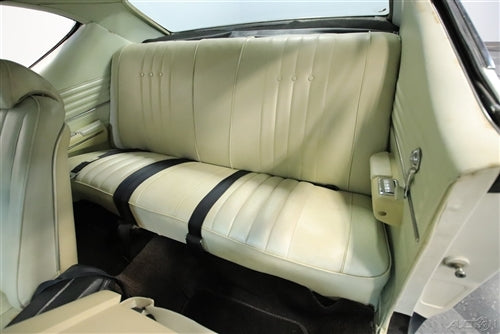 1968 Chevelle Rear Seat Covers, Hardtop Coupe, Angle 2
