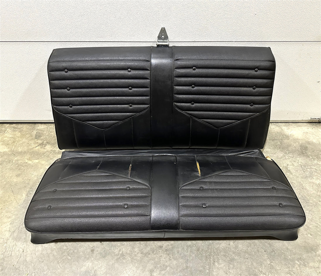 1970 - 1972 Chevelle Rear Seat, 2 Door Coupe, Original GM Used
