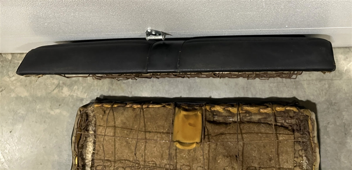 1970 - 1972 Chevelle Rear Seat, 2 Door Coupe, Original GM Used, Angle 7
