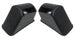1967 - 1972 A-body Bucket / Bench, Standard Seat Belt Retractor Covers, PAIR