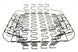 1966 - 1967 Chevelle Bucket Seat Springs Bottom, One Seat