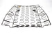 1966 - 1967 Chevelle Bucket Seat Springs Back Section, One Seat, Angle 2