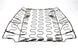1966 - 1967 Chevelle Bucket Seat Springs Back Section, One Seat, Angle 2