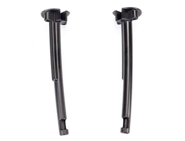 1969 - 1972 Bucket Seat Headrest Plastic Track Guides, Pair (Does 1 Seat)