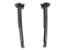 1969 - 1972 Bucket Seat Headrest Plastic Track Guides, Pair (Does 1 Seat)