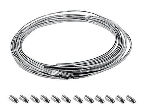 1966 - 1972 Chevelle Bucket Seat Chrome Trim Molding with Bullet Ends