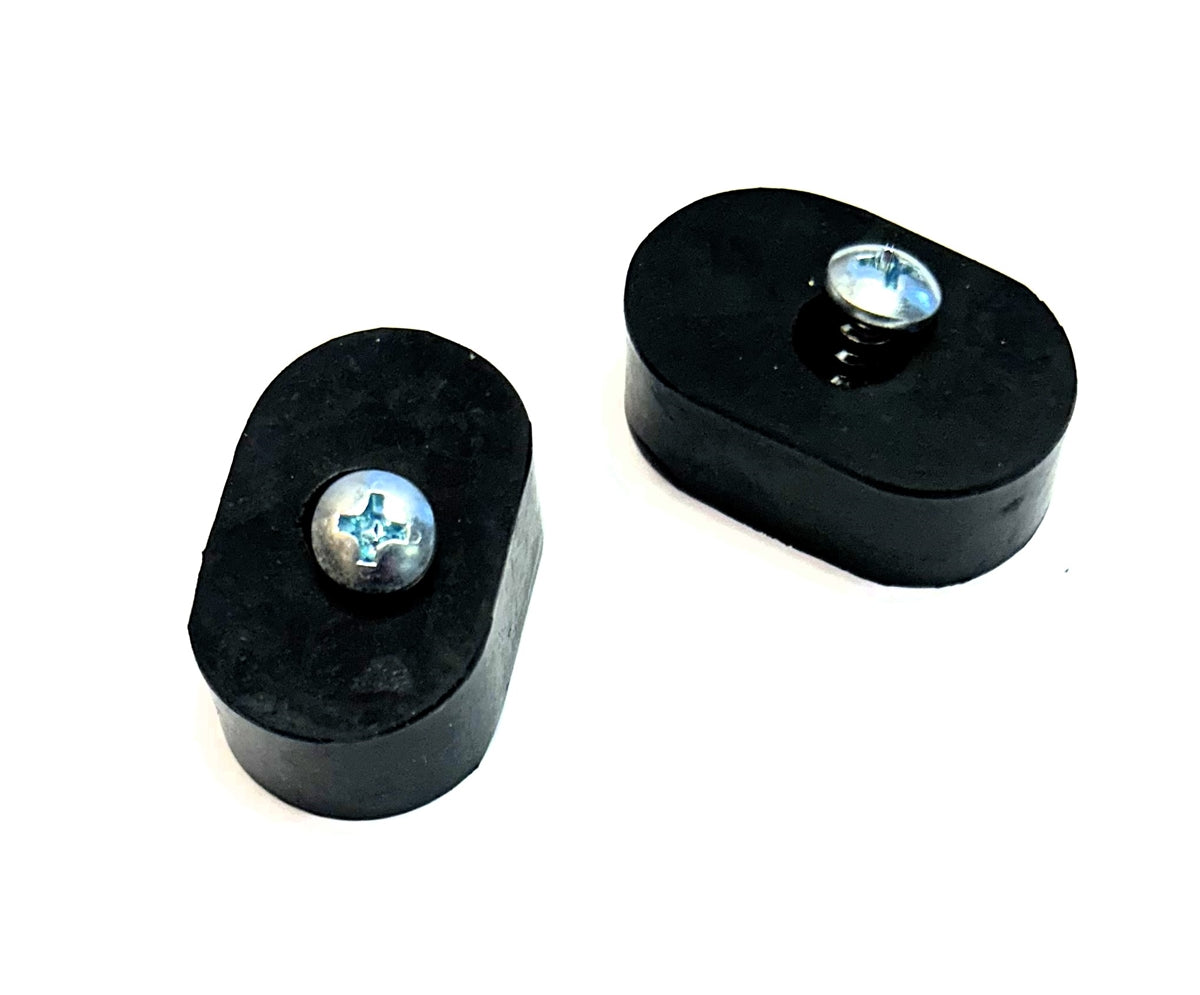 1966 - 1972 Chevelle and Nova Seat Back Rubber Bumper Stoppers, Pair