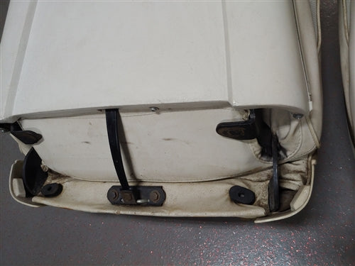 1966 - 1972 Chevelle and Nova Seat Back Rubber Bumper Stoppers, Pair, Angle 2
