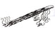 1968 - 1972 Chevelle and 1968 - 1971 Nova Bucket Seat Springs, Bottom, Each, Angle 3