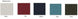 1966 Chevelle Sunvisors Coupe, Basketweave, Choose Your Color, Pair, Angle 3