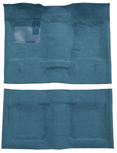 1968 - 1974 Nova Correct Original Style Floor Carpet for Front Bucket Seat Models, OE Style 80/20 Loop Material, Angle 2